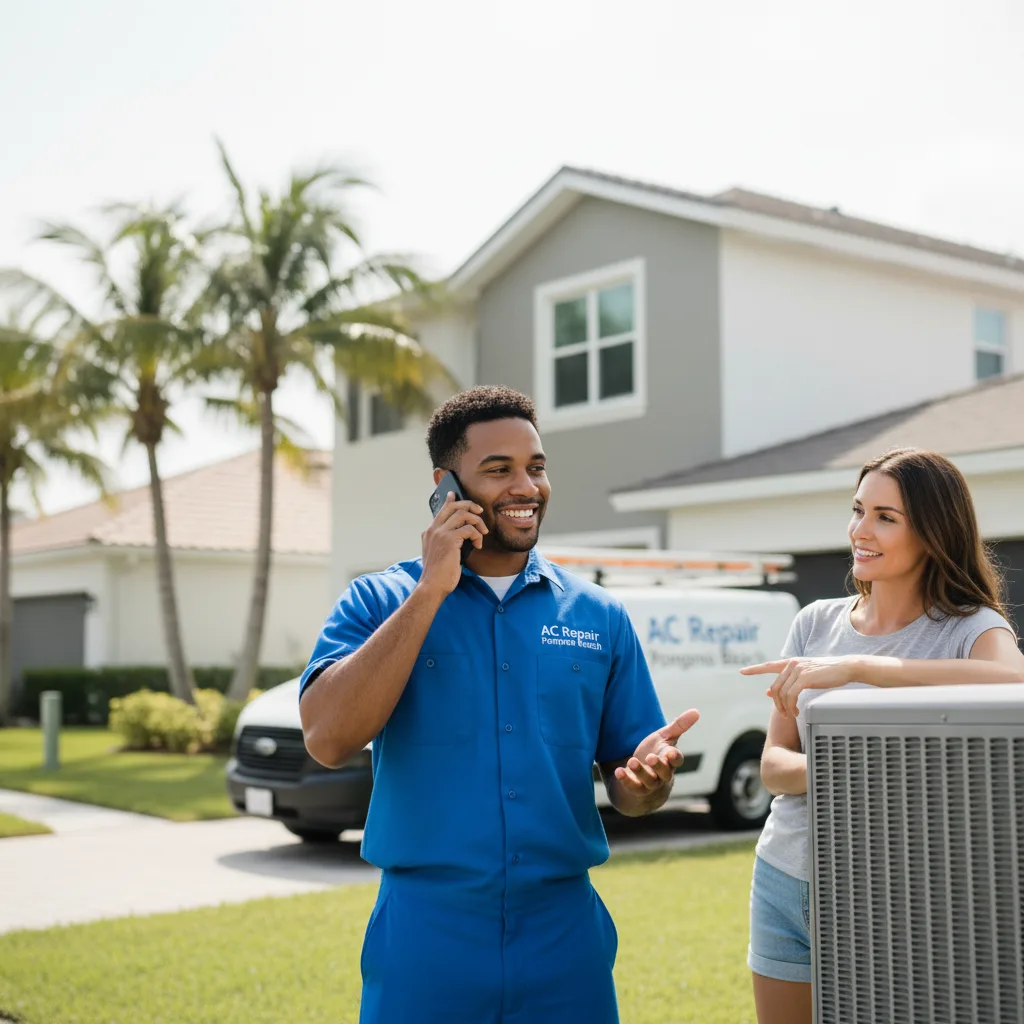 AC Repair Pompano Beach customer support in La Feria